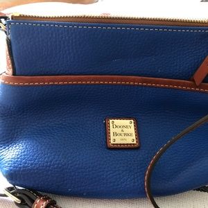 Dooney royal blue crossbody bag